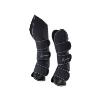 Guêtres de transport en polyester 900D ripstop Acavallo par 4 Noir Guêtres de transport en polyester 900D ripstop Acavallo par 4 Noir