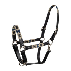 Licol en cuir avec motif géométrique Polo Equestro