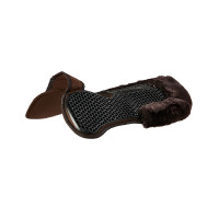 Amortisseur gel hexagonal mouton Acavallo Marron / marron