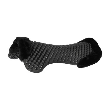 Amortisseur Piuma gel mouton Acavallo Eco-wool noir