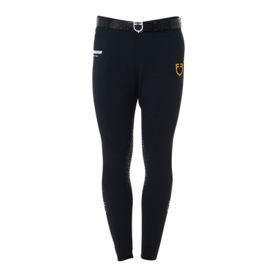 Pantalon avec grip genou homme collection Scuderia Equestro Noir