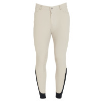 Pantalon été homme Caspar Light Equestro Oxford tan Rose Pantalon été homme Caspar Light Equestro Oxford tan Rose