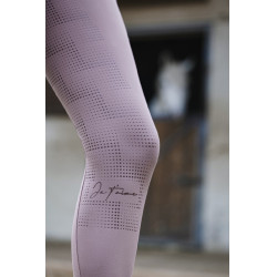 Pull-on Equithème Flora fond silicone Vieux rose