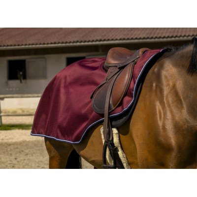 Couvre-reins Equithème Tyrex 1200D Polaire Bordeaux