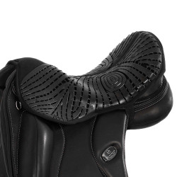 Protège-siège en gel Air Plus pour dressage avec gel extérieur 10mm Acavallo Noir