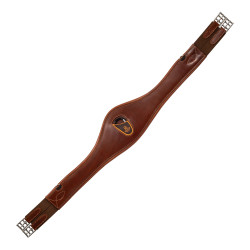 Sangle anatomique obstacle en cuir de veau Acavallo