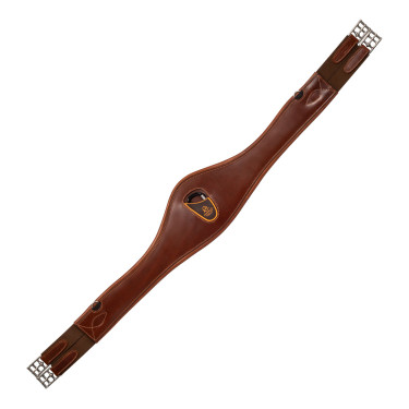 Sangle anatomique obstacle en cuir de veau Acavallo Sangle anatomique obstacle en cuir de veau Acavallo