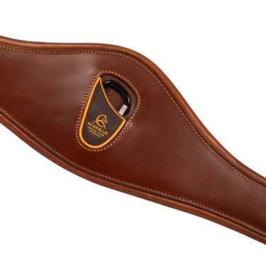 Sangle anatomique obstacle en cuir de veau Acavallo Sangle anatomique obstacle en cuir de veau Acavallo
