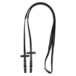 Rênes en cuir Kris Equestro Noir Rênes en cuir Kris Equestro Noir