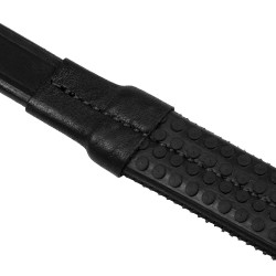 Rênes en cuir Kris Equestro Noir Rênes en cuir Kris Equestro Noir