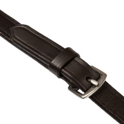 Rênes en cuir Kris Equestro Marron foncé Rênes en cuir Kris Equestro Marron foncé