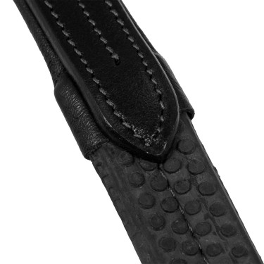 Rênes en cuir et caoutchouc Kris 5/8" Acavallo Rênes en cuir et caoutchouc Kris 5/8" Acavallo