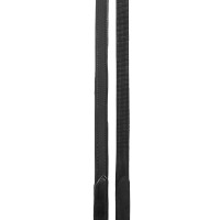 Rênes doubles de dressage en cuir Equestro Noir Rênes doubles de dressage en cuir Equestro Noir