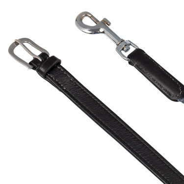Rênes allemandes en cuir souple et corde en nylon Acavallo Rênes allemandes en cuir souple et corde en nylon Acavallo