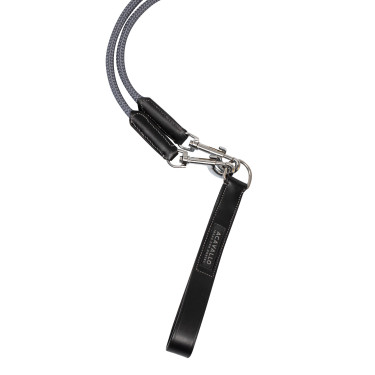 Rênes allemandes en cuir souple et corde en nylon Acavallo Rênes allemandes en cuir souple et corde en nylon Acavallo