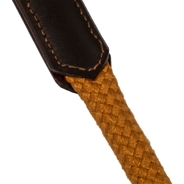 Rênes allemandes en cuir souple et corde en nylon Acavallo Rênes allemandes en cuir souple et corde en nylon Acavallo
