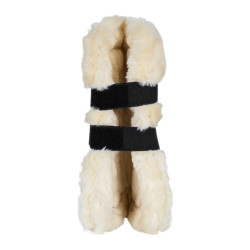 Guêtres en TPU et mouton synthétique Ruby Equestro Noir