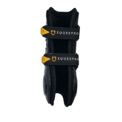 Guêtres en polyuréthane et néoprène Equestro Noir Guêtres en polyuréthane et néoprène Equestro Noir