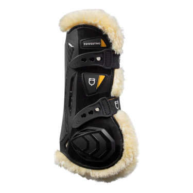 Guêtres en mouton synthétique avec fermeture rapide Equestro Guêtres en mouton synthétique avec fermeture rapide Equestro