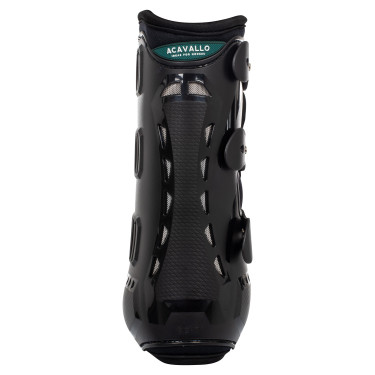 Guêtres de dressage arrière anatomiques Acavallo Noir