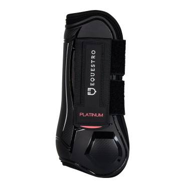 Guêtres anatomiques avec double fermeture velcro Platinum Equestro Guêtres anatomiques avec double fermeture velcro Platinum Equestro