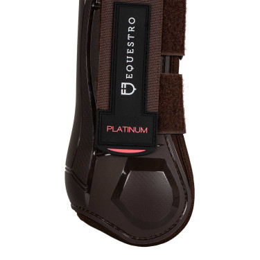 Guêtres anatomiques avec double fermeture velcro Platinum Equestro Guêtres anatomiques avec double fermeture velcro Platinum Equestro