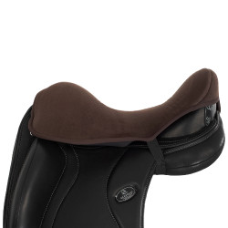 Protège-siège en gel pour dressage avec Dri-Lex 20mm Acavallo Marron