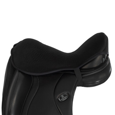 Protège-siège en gel pour dressage avec Dri-Lex 20mm Acavallo Noir Protège-siège en gel pour dressage avec Dri-Lex 20mm Acavallo Noir