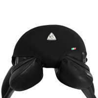 Protège-siège en gel pour dressage avec Dri-Lex 20mm Acavallo Marron
