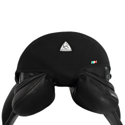 Protège-siège en gel pour dressage avec Dri-Lex 20mm Acavallo Noir Protège-siège en gel pour dressage avec Dri-Lex 20mm Acavallo Noir