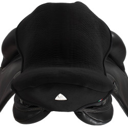 Protège-siège en gel pour dressage avec Dri-Lex 20mm Acavallo Noir Protège-siège en gel pour dressage avec Dri-Lex 20mm Acavallo Noir
