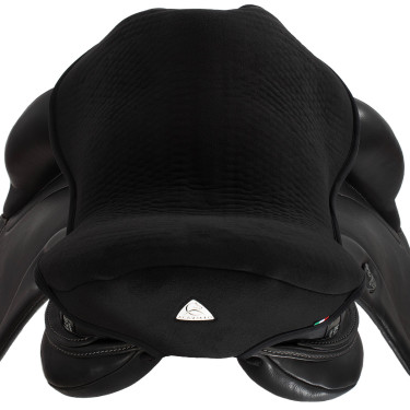 Protège-siège en gel pour dressage avec Dri-Lex 20mm Acavallo Noir Protège-siège en gel pour dressage avec Dri-Lex 20mm Acavallo Noir