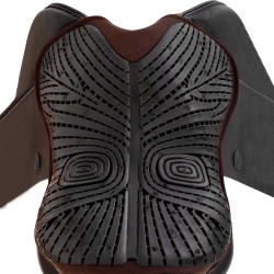 Protège-siège en gel Air Plus pour saut avec gel extérieur 10mm Acavallo Marron Protège-siège en gel Air Plus pour saut avec gel extérieur 10mm Acavallo Marron