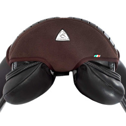 Protège-siège en gel Air Plus pour dressage avec gel extérieur 10mm Acavallo Marron Protège-siège en gel Air Plus pour dressage avec gel extérieur 10mm Acavallo Marron