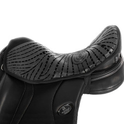 Protège-siège en gel Air Plus pour dressage avec gel extérieur 10mm Acavallo Noir