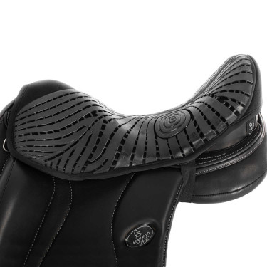 Protège-siège en gel Air Plus pour dressage avec gel extérieur 10mm Acavallo Noir
