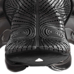 Protège-siège en gel Air Plus pour dressage avec gel extérieur 10mm Acavallo Noir