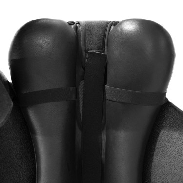 Protège-siège en gel Air Plus pour dressage avec gel extérieur 10mm Acavallo Noir