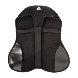 Protège-siège en gel Air Plus pour dressage avec gel extérieur 10mm Acavallo Noir