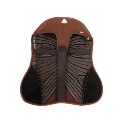 Protège-siège en gel Air Plus pour dressage avec Dri-Lex 10mm Acavallo Marron