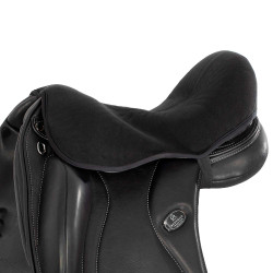 Protège-siège en gel Air Plus pour dressage avec Dri-Lex 10mm Acavallo Noir