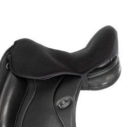 Protège-siège en gel Air Plus pour dressage avec Dri-Lex 10mm Acavallo Noir