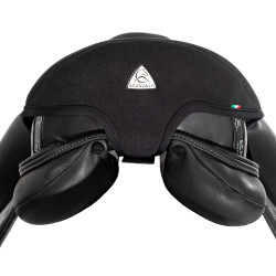 Protège-siège en gel Air Plus pour dressage avec Dri-Lex 10mm Acavallo Noir