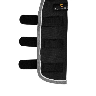 Protège-queue rembourré et imperméable Equestro Noir