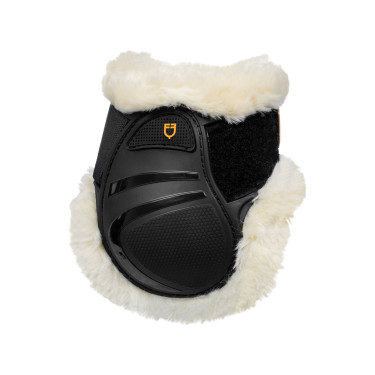 Protège-boulets pour jeunes chevaux en TPU et mouton synthétique Ruby Equestro Protège-boulets pour jeunes chevaux en TPU et mouton synthétique Ruby Equestro