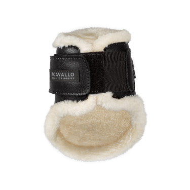 Protège-boulets en cuir écologique avec double velcro Acavallo Protège-boulets en cuir écologique avec double velcro Acavallo