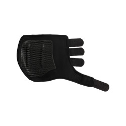 Guêtres arrière en newprene avec gel Respira Acavallo Noir