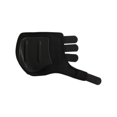 Guêtres arrière en newprene avec gel Respira Acavallo Noir