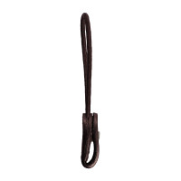 Pont Pelham avec crochet robuste Equestro Marron foncé