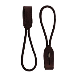 Pont Pelham avec crochet robuste Equestro Marron foncé
